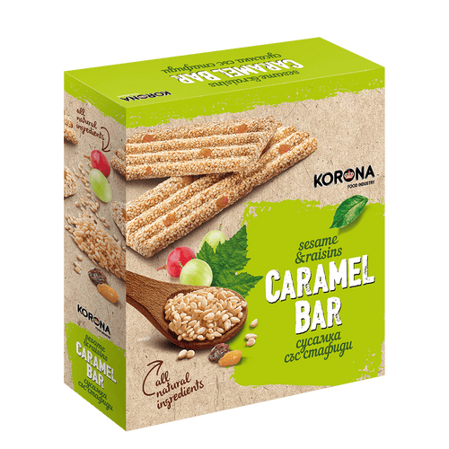 Сусамка със стафида - 15 бр. х 45 гр. (кутия)